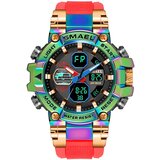 SMAEL Ura DA-29492 - Rdeča / Večbarvna Cene