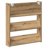 vidaXL Ormarići za cipele na zidu 2 pcs hrast artisan 60 x 18 x 60 cm | shoptok.hr