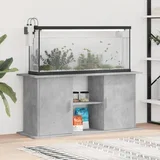 Stalak za akvarij boja betona 121x41x58 cm konstruirano drvo
