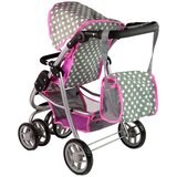  Voziček za punčke Carrycot Bag - siva | Shoptok.si