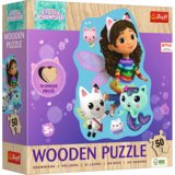 Puzzle 50 drvenih konturnih - Wesoła Gabby Trefl 20260 | shoptok.hr