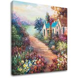  Slike na platnu pejsaž 1-delna XOBCHLN003 (galerija slik lipa) Cijene