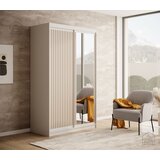 ADRK Garderobna omara z drsnimi vrati Delia 120 cm - bela | Shoptok.si