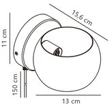 Nordlux podesivo zidno spot svetlo belir 1xG9/5W/230V bež | Eponuda.com