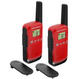 Motorola Walkie Talkie, domet 4 km, 16 kanala - TLKR T42 RD, Crveni | Eponuda.ba