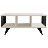 Woody Fashion Club sto Bert 90x40x60cm Bijeli Cijene
