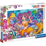 Clementoni Prekrasna sirena Supercolor slagalica za nakit 104kom - | shoptok.hr