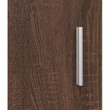 vidaXL Kabinetski zidni Smeđi hrast 55 x 29 x 100 cm Konstruirano drvo | shoptok.hr