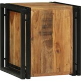 vidaXL stalak za vino 34.5x35x39 cm čvrsto bagremovo drvo | shoptok.hr