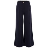 Trendyol navy Blue Flowy Wide Leg Trousers | ePonuda.com