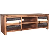  TV omarica iz trdnega akacijevega lesa 120x35x40 cm | Shoptok.si