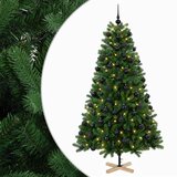  Umjetno božićno drvce s kuglicom 210 cm 300 LED lampica | shoptok.hr