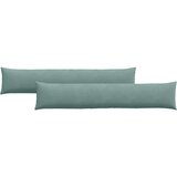 vidaXL jastučići za sofu 2 pcs morska zelena 200 x 40 cm | shoptok.hr