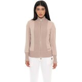 Leone 1947 Telovniki & Jope Woman Full Zip High Collar Warm Touch Rumena Cene