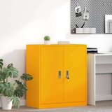 Ormarić za pohranu Žuta 80 x 40 x 90 cm Hladno valjani čelik | shoptok.hr