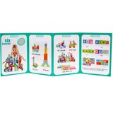  Set drvenih kocki sa slovima i brojevima - 100 kom | Shoptok.si