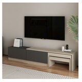Hanah home TV ormarić, antracit Slike