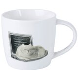 Maxwell williams Bela porcelanasta skodelica 400 ml Computer Cat – Cene