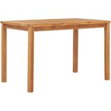  Vrtni stol - Blagovaonski stol 120 x 70 x 77 cm od masivne tikovine | shoptok.hr
