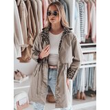 DStreet Kurtka damska parka przejściowa PANTER beżowa | Shoptok.si