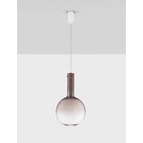 Nova Luce Smeđa staklena LED viseća svjetiljka s mogućnosti zatamnjivanja ø 30 cm Nostos – | shoptok.hr