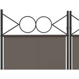 Sobna pregrada s 6 panela antracit 240x200 cm od tkanine | shoptok.hr