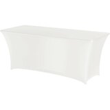 Hendi Pravokotni namizni prt brez likanja 183x760cm Jersey blago bel - 814420, (21383786) | Shoptok.si