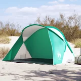 Šator za plažu morskozeleni prigodni vodootporni