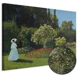  Slika - Claude Monet – Woman in the Garden 120x80 Premium Print | shoptok.hr