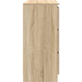  Komoda boja hrasta sonome 80x35x76 cm od konstruiranog drva | shoptok.hr