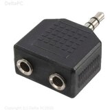 Logilink audio adapter 3.5mm to 2x3.5mm M/F CA1002 | Eponuda.ba