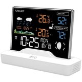 Manta vremenska stanica Windy, DCF, sat budilica, vanjski senzor, bijela MTO100W | shoptok.hr