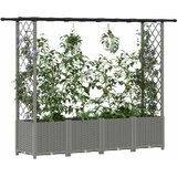  Povišeni krevet s mrežom i krovom Svjetlosiva 203 x 40 x 136 cm | Eponuda.com
