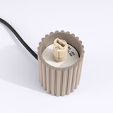 Nice Lamps Sivorjava namizna svetilka s steklenim senčilom (višina 19 cm) Orbital – | Shoptok.si