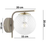 Brilagi Zidna lampa STELLA 1xE27/60W/230V bež/zlatna | Eponuda.com