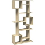 vidaXL Knjižna omara sonoma hrast 92x29x188 cm inženirski les | Shoptok.si