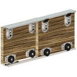 Valcomp by Mantion Okov za klizna vrata ormara Ares 2 (120 cm, Nosivost: 70 kg) | shoptok.hr
