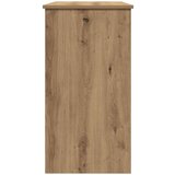 vidaXL Pisalna miza artisan hrast 80x40x75 cm inženirski les | Shoptok.si