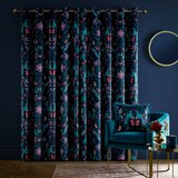 Catherine Lansfield Plave zavjese u setu 2 kom 168x183 cm Mya – | shoptok.hr