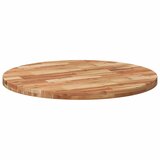  Okrugla stolna ploča Ø 90 x 4 cm od masivnog bagremovog drva | Shoptok.si