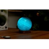 Gingko LED stolna lampa u tamnoj prirodnoj boji sa staklenim sjenilom (visina 13 cm) Sand Storm – | shoptok.hr