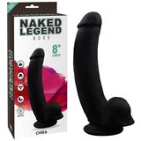 Crni realistični dildo | Boss Dildo 20 cm