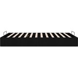  Otomanski krevet Crna 153 x 203 cm Tkanina | shoptok.hr