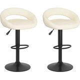  Barski stolci 2 kom krem baršunasti | Eponuda.com