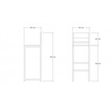 Hanah home tibet oak ( sto + 2 stolice )