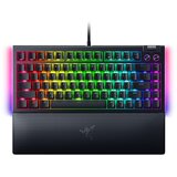 Razer BlackWidow V4 75% US žična tipkovnica črne barve z oranžnimi stikali | Shoptok.si