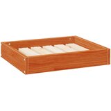 Krevet za psa Vosak smeđa 51,5 x 44 x 9 cm Čvrsto borovo drvo | Eponuda.com