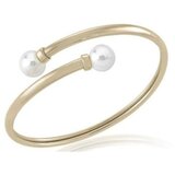 Majorica galatea bela biserna gold srebrna narukvica 8 mm ( 16000.01.b b58.000.1 ) | ePonuda.com