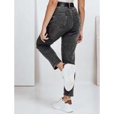 DStreet Jeansy damskie mom fit czarne | shoptok.hr