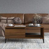  Stolić za kavu smeđi hrast 90x50x36 5 cm konstruirano drvo | shoptok.hr